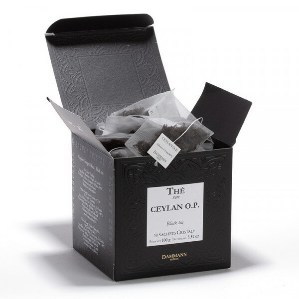 Ceylon O.P., box of 50 Cristal® sachets