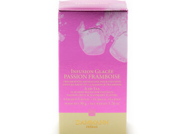 Infusion glacée PASSION FRAMBOISE, Boîte de 6 sachets