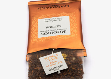 Rooibos Citrus, 24 sachets Cristal® suremballés