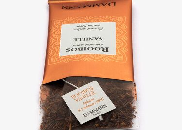 Rooibos vanille, 24 sachets Cristal® suremballés