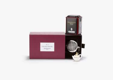 COFFRET N°1 - coffret 1 boîte de thé Goût Russe Douchka et 1 infuseur