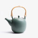 Porcelain teapot  - GURIN - 0,55 L  - green