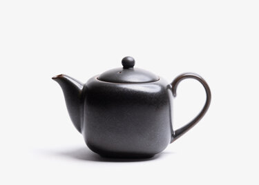Porcelain teapot - KURO - 0,70 L - Dark grey