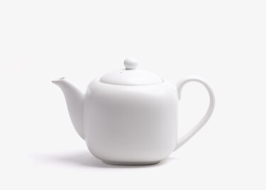 Porcelain teapot - SHIRO - 0,70 L  - white