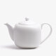 Porcelain teapot - SHIRO - 0,70 L  - white