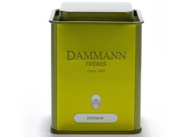 Empty Dammann Frères's tin 'Infusion' 100g