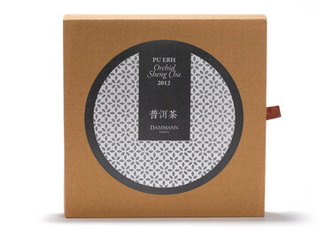 Thé de Chine - PU ERH ORCHID SHENG CHA 2012- GALETTE 357G