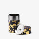 FURERU - grey and gold washi paper tea canister 100g