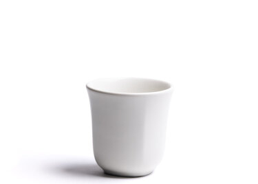 SHIRO - BOL A THE HAUT 15.5 CL - PORCELAINE FINITION BLANCHE MATE