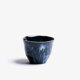 CIEL - Bol à thé bleu, porcelaine craquelée