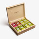 48 Crsital® herbal tea bags in light wooden chest