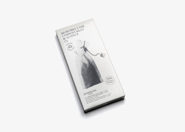 Boîte de 60 filtres pour théière avec une pince